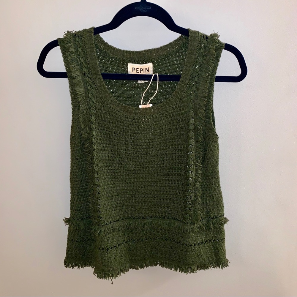 Anthro Knit Tank Top